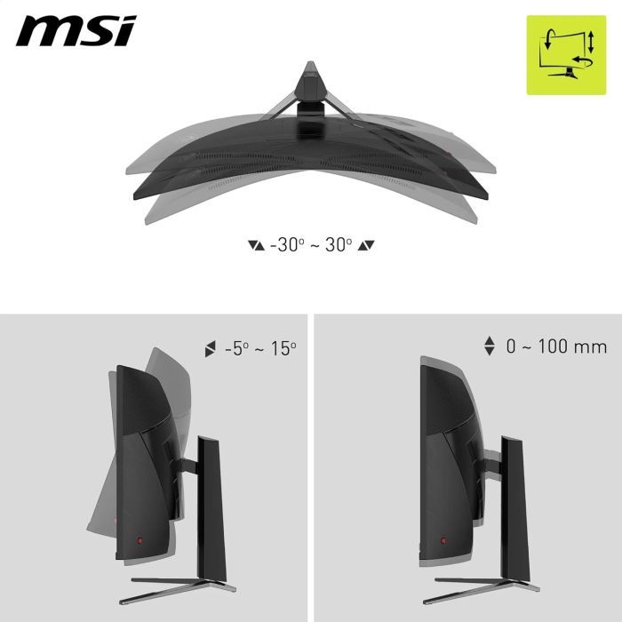 Монітор MSI MAG 325CQPF-E18 зображення 8