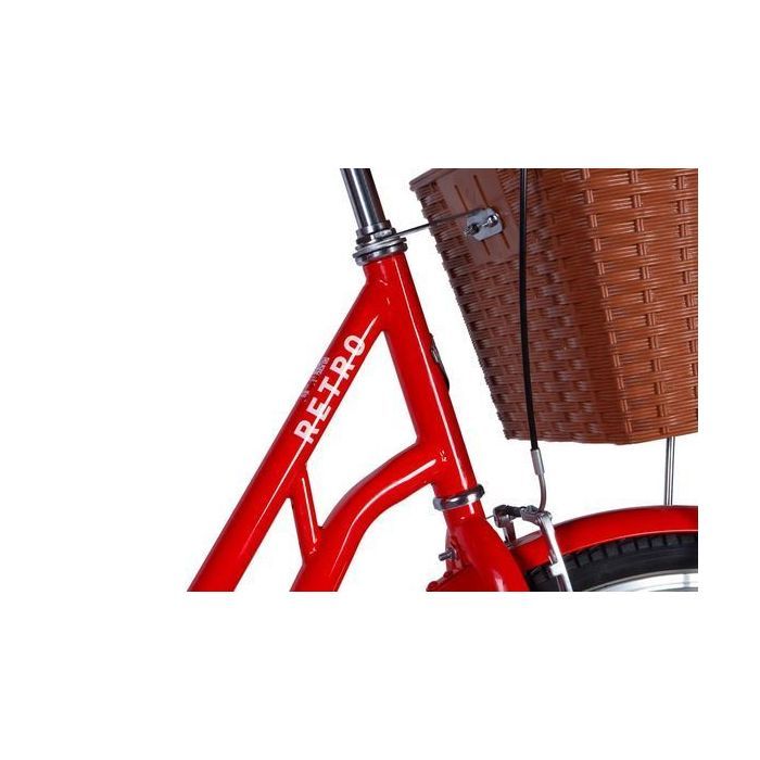 Велосипед Dorozhnik 28" RETRO Velosteel рама-19" ST 2026 помаранчевий (OPS-D-28-548) зображення 2