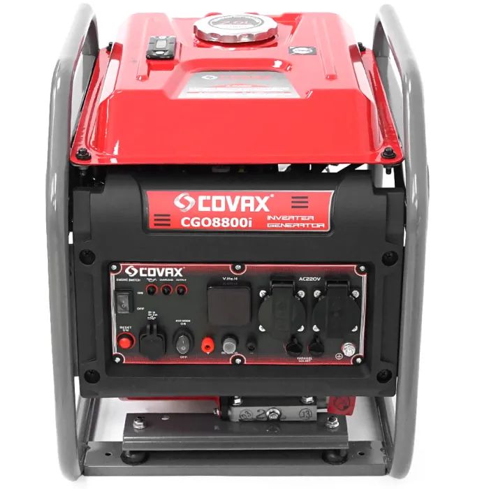 Генератор COVAX инверторный CGO8800i, 6.0kW, 220V, 50Hz, бак 7L, DC12V, 33kg (CGO8800i) изображение 4