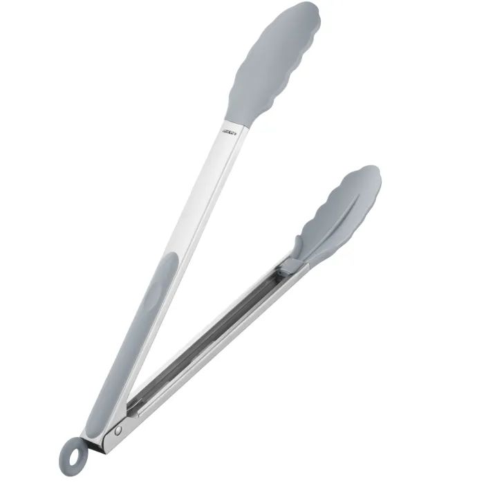 Щипці кухонні Ardesto Midori, 35см, сірий (AR3035GS)
