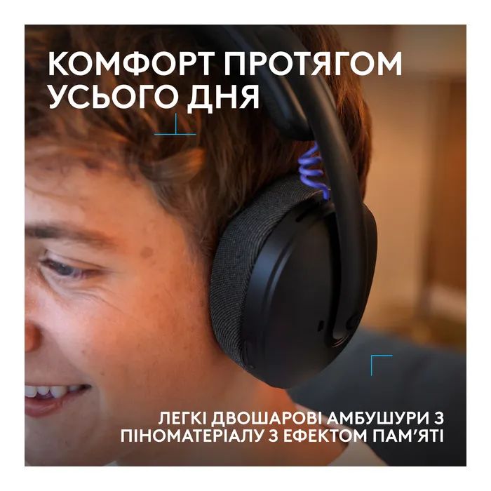 Наушники Logitech G325 Lightspeed White (981-001531) изображение 3