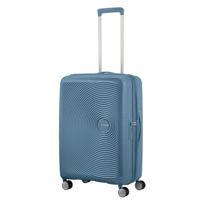 Чемодан American Tourister Soundbox 71.5/81 л темно-синя (32G*41002)