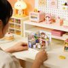 Конструктор Mini House румбокс серии Интерьер Мини – Магазин подарков (8037) изображение 6