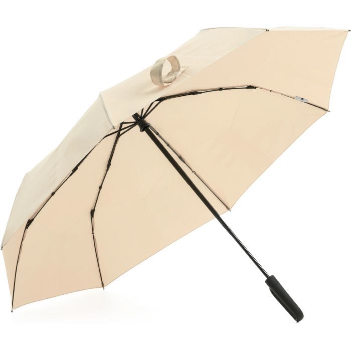 Зонт Krago складна EASYFOLD 8-спицева повний автомат бежева (umb-15-003)
