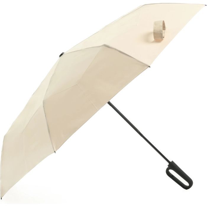 Зонт Krago складна EASYFOLD 8-спицева повний автомат бежева (umb-15-003) изображение 2