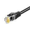 Патч-корд 10м UTP cat 6 RJ45 TopSpeed Ethernet Flat Cable Black Essager (EXCWXB-JSF01) изображение 2