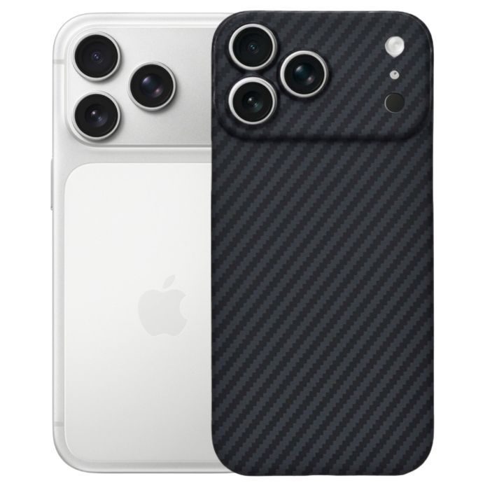 Чехол для мобильного телефона BeCover FIBRA Carbonite MagSafe Apple iPhone 17 Pro Black (715409)