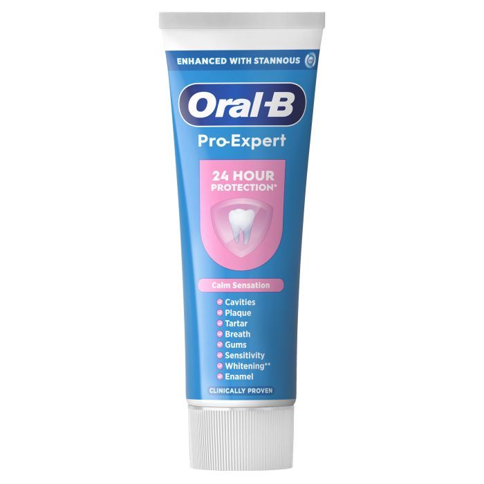 Зубная паста Oral-B Pro-Expert Успокаивающее чувство 75 мл (8006530090773) изображение 2