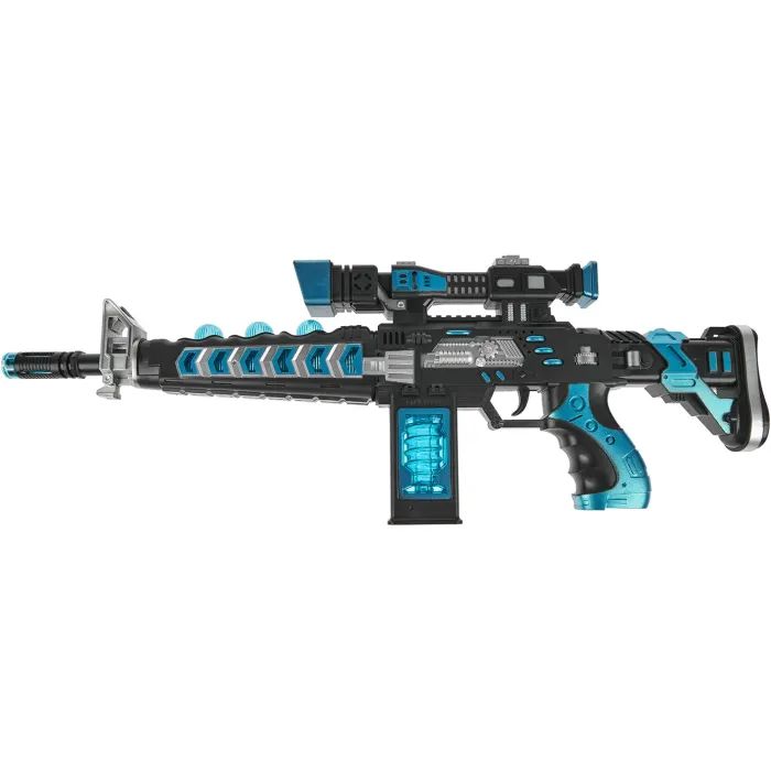 Игрушечное оружие ZIPP Toys Автомат свето-звуковой Оружие будущего Синий (829)