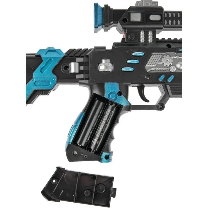 Игрушечное оружие ZIPP Toys Автомат свето-звуковой Оружие будущего Синий (829) изображение 6