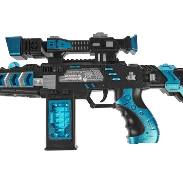 Игрушечное оружие ZIPP Toys Автомат свето-звуковой Оружие будущего Синий (829) изображение 7