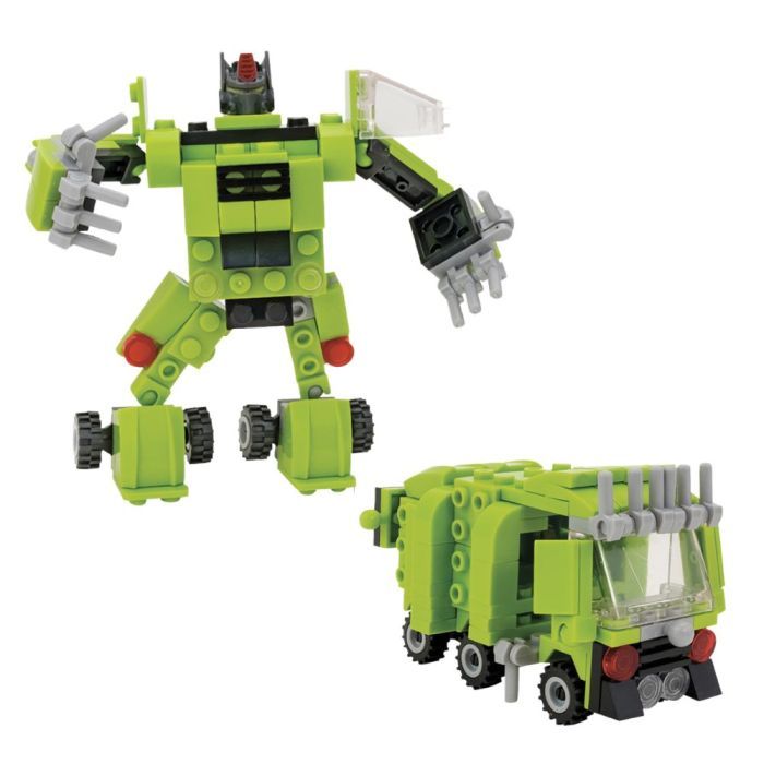 Конструктор Cubix Traxfigure 2-в-1, зеленый (39727/1) изображение 2