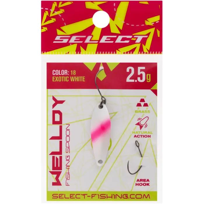 Блешня Select Welldy 2.5g 31mm 33 Rusty Greench (1870.81.16) зображення 2