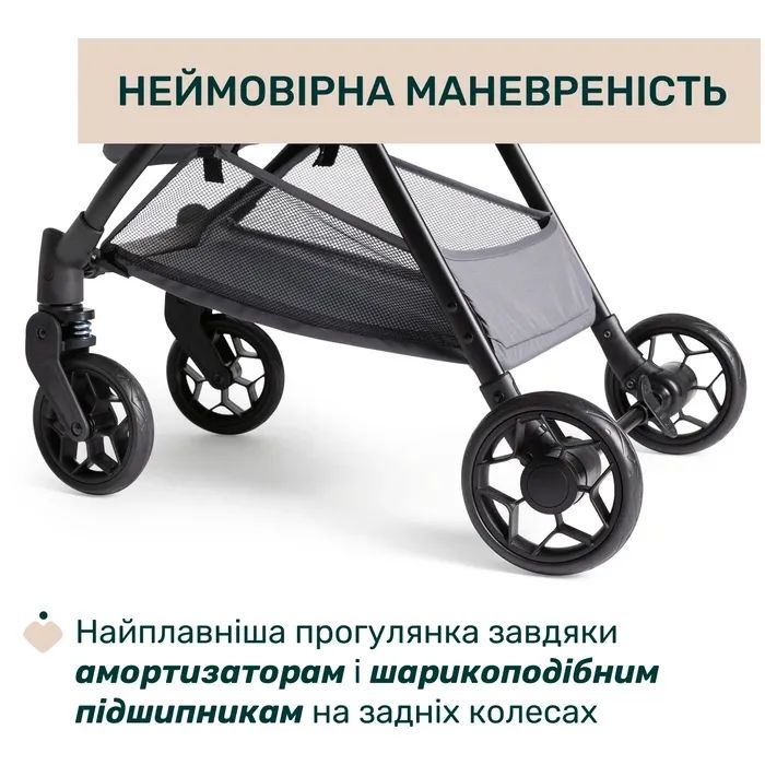Коляска Chicco Urbino Сіра (8058664182008) (87138.26) изображение 2