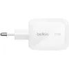 Зарядное устройство Belkin 2xUSB-C + 1xUSB PD70W PPS GaN white (WCH018HQWH) изображение 2