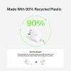 Зарядное устройство Belkin 2xUSB-C + 1xUSB PD70W PPS GaN white (WCH018HQWH) изображение 6