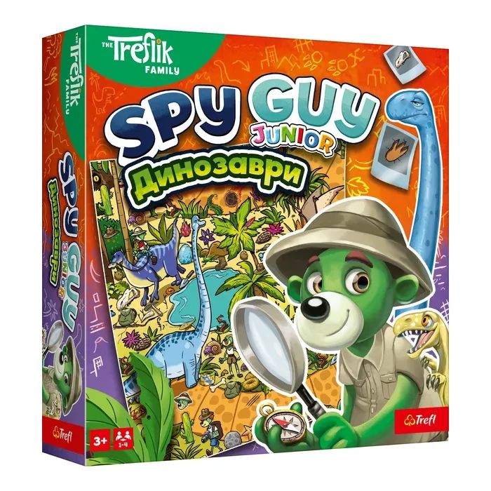 Настільна гра Trefl Spy Guy Динозаври (5900511029826)