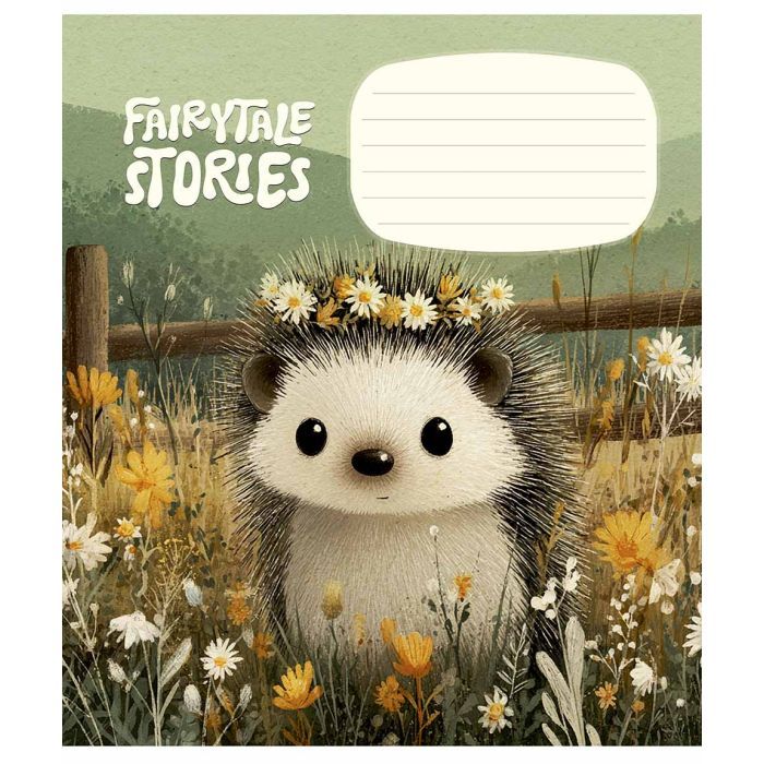 Зошит Школярик Fairytale Stories 12 аркушів коса лінія (012-3755C) зображення 5