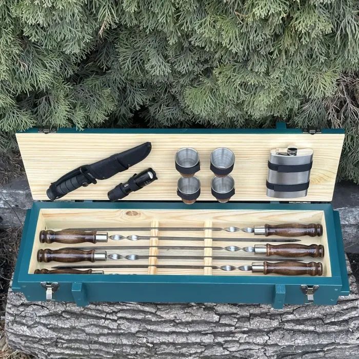 Набор для барбекю Metalzavod Мілітарі світла текстура (PN-Militari-TLT) изображение 2