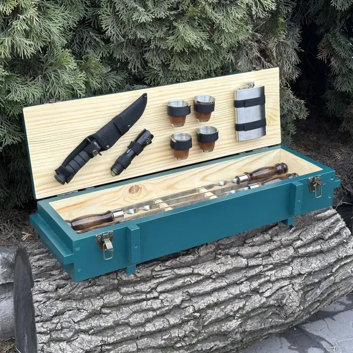 Набор для барбекю Metalzavod Мілітарі світла текстура (PN-Militari-TLT) изображение 3