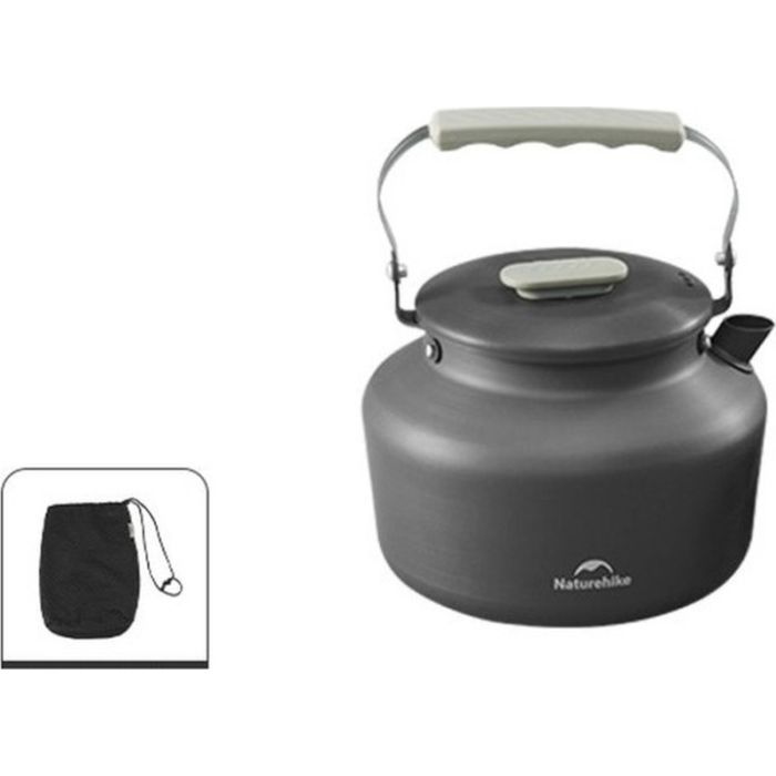 Чайник туристический Naturehike CNK2450CF030 1,4 л, алюміній (6927595788653) изображение 2