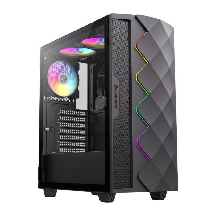 Корпус для ПК Gamemax DIAMOND CP BK зображення 3