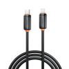Дата кабель USB-C to Lightning 1.0m 27W black XO (XO-CB-300CL-BK)