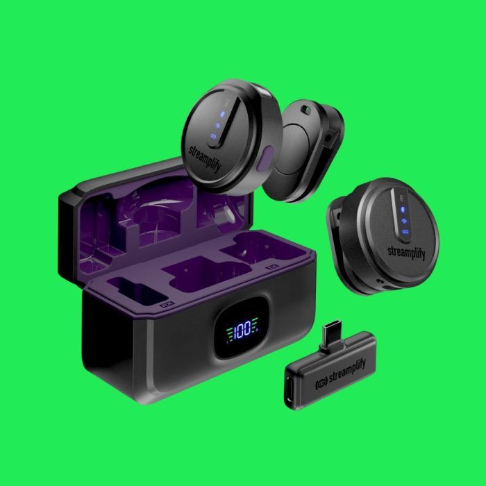 Микрофон Streamplify MIC GO-48-WL Black (SPML-MG1C051.11) изображение 7