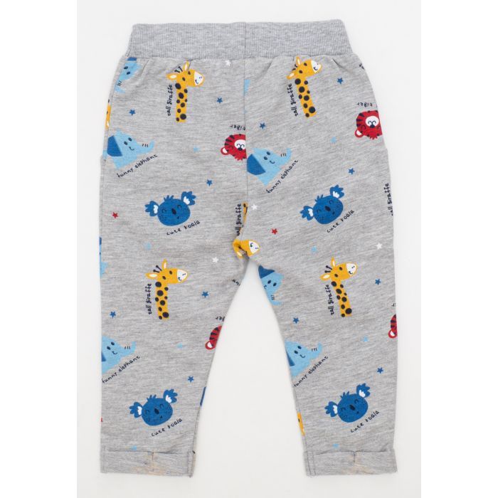 Набор детской одежды Breeze с животными (15874-74B-gray) изображение 10
