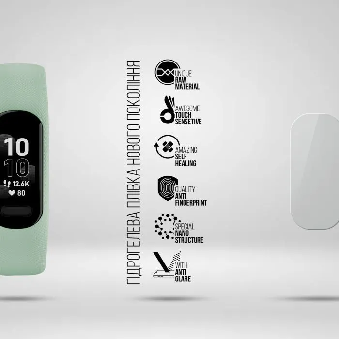 Пленка защитная Armorstandart Matte hydrogel Garmin Vivosmart 5 6 pcs (ARM92039) изображение 2