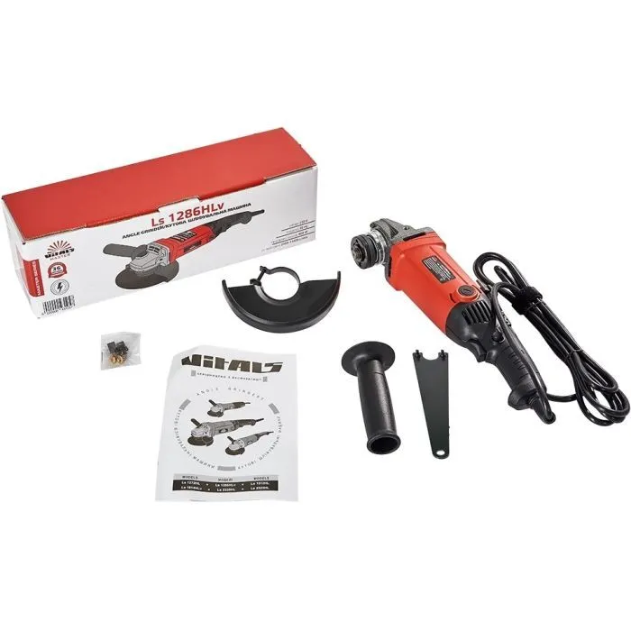 Шліфувальна машина Vitals Master, Ls1286HLv, 125мм, 860W, 2000–11000об/хв, 2кг (43105V) зображення 10