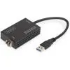 Переходник USB 3.0 AM to SFP Ethernet 1000Mbps black Digitus (DN-3026) изображение 2