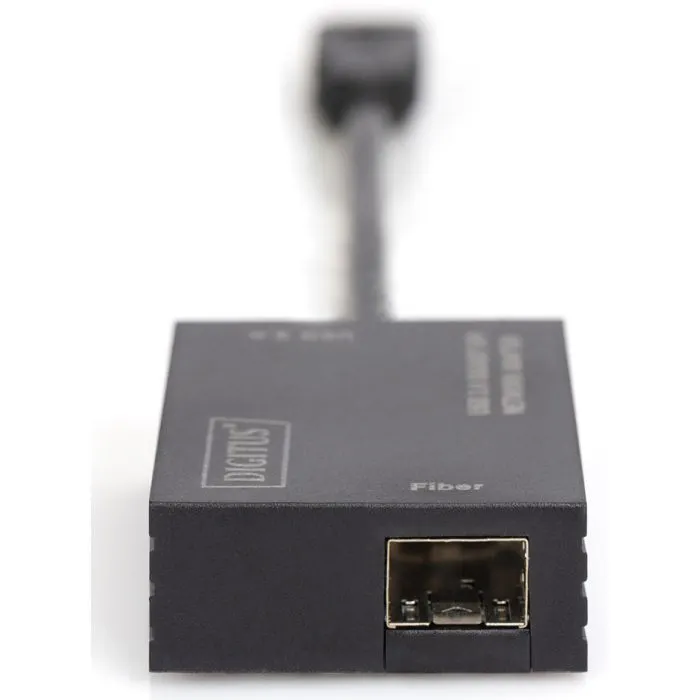 Переходник USB 3.0 AM to SFP Ethernet 1000Mbps black Digitus (DN-3026) изображение 3