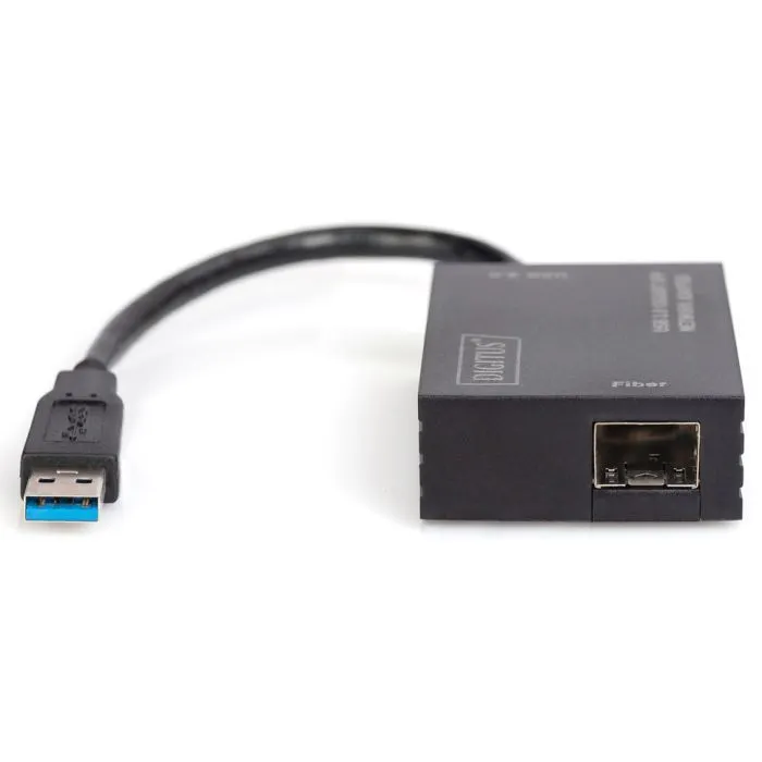 Переходник USB 3.0 AM to SFP Ethernet 1000Mbps black Digitus (DN-3026) изображение 5
