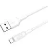 Дата кабель USB 2.0 AM to USB-C 1.0m 2A X25 white HOCO (6957531080152) изображение 3