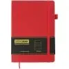 Книга записна Buromax BRIEF L2U , А5, 96 аркушів, лінія, червоний (BM.295204-05) зображення 2