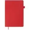 Книга записна Buromax BRIEF L2U , А5, 96 аркушів, лінія, червоний (BM.295204-05)