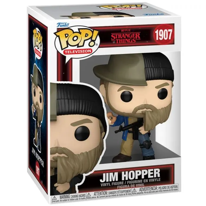 Фигурка Funko Pop серии Удивительные чудеса S7 - Джим Гоппер (93085) изображение 2