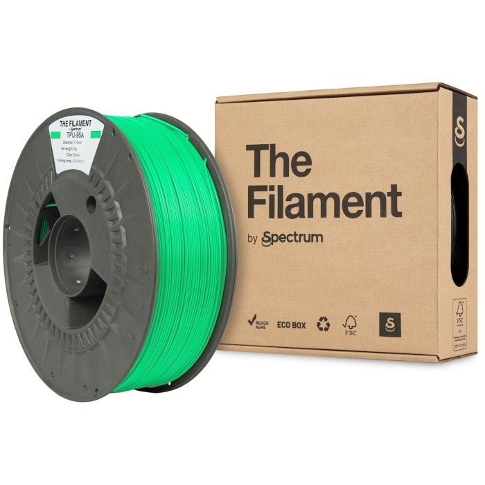 Пластик для 3D-принтера The Filament TPU-95A 1.75mm 1kg BLUE (TF-24135) изображение 3