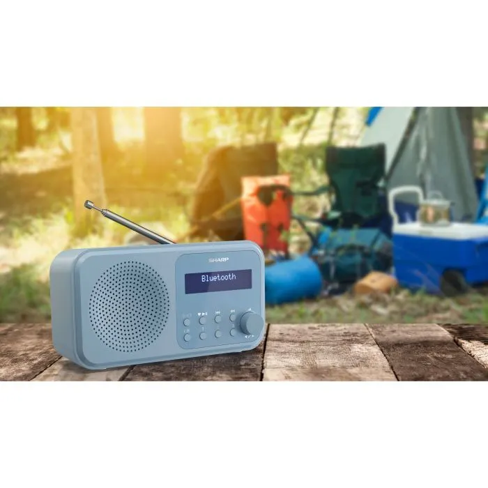 Портативний радіоприймач Sharp DR-P420 Blue (DR-P420BL) зображення 10