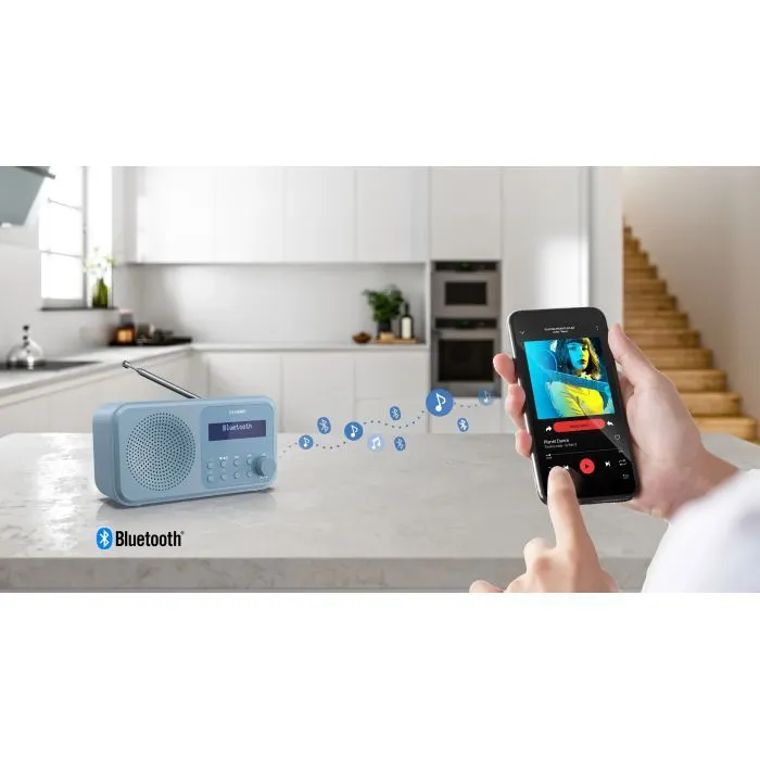 Портативний радіоприймач Sharp DR-P420 Blue (DR-P420BL) зображення 9