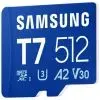Карта памяти Samsung 512GB microSDXC class 10 UHS-I U3 V30 A2 T7 (MB-MB512T/WW) изображение 3