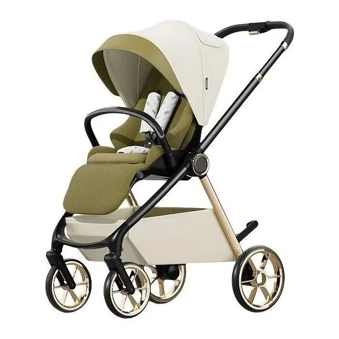 Коляска Kidilo 2в1 Haolaifu H3 Khahi Хакі (6928270766423) (1195571) изображение 3