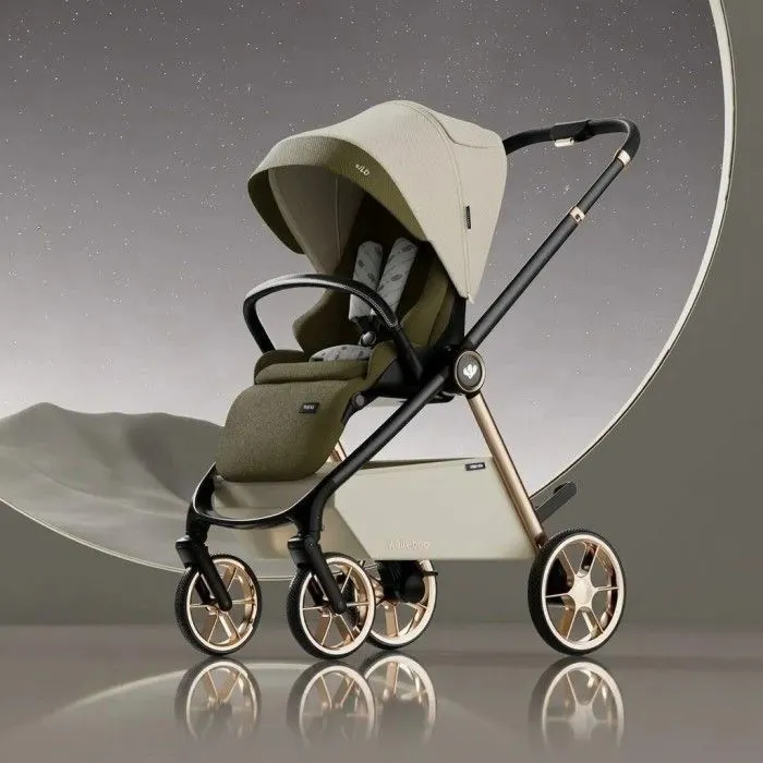Коляска Kidilo 2в1 Haolaifu H3 Khahi Хакі (6928270766423) (1195571) изображение 5