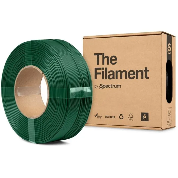 Пластик для 3D-принтера The Filament PLA Matte 1.75mm 1kg ReFill GREEN, JUNGLE (TF-24161) изображение 3