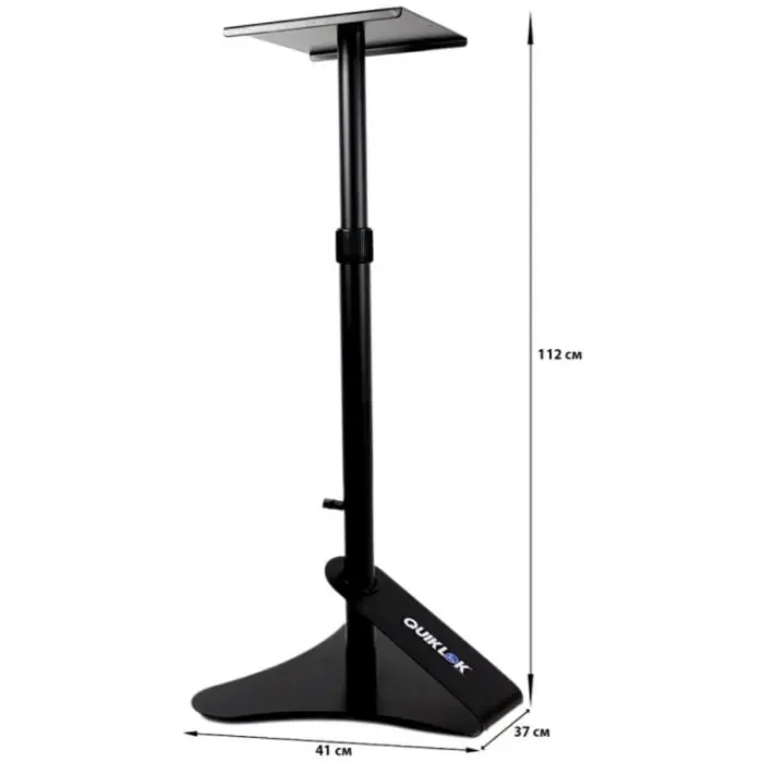 Стійка для звукового обладнання Quik Lok BS402 Monitor Stand (208904) зображення 2