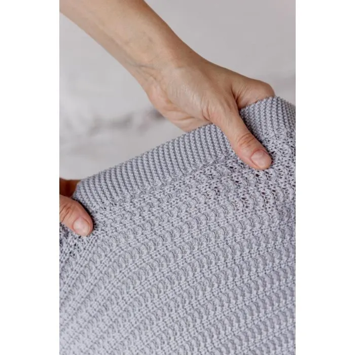 Плед Прованс COTTON сірий 120 х 200 см (039529) зображення 6