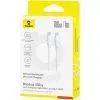 Дата кабель USB-C to USB-C 1.0m 100W white Baseus (P10377704213-00) изображение 4