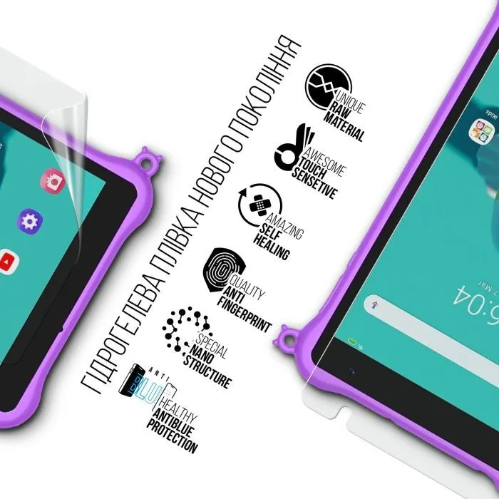Пленка защитная Armorstandart Anti-Blue hydrogel Blackview Tab 5 Kids 8inch (ARM93674) изображение 2