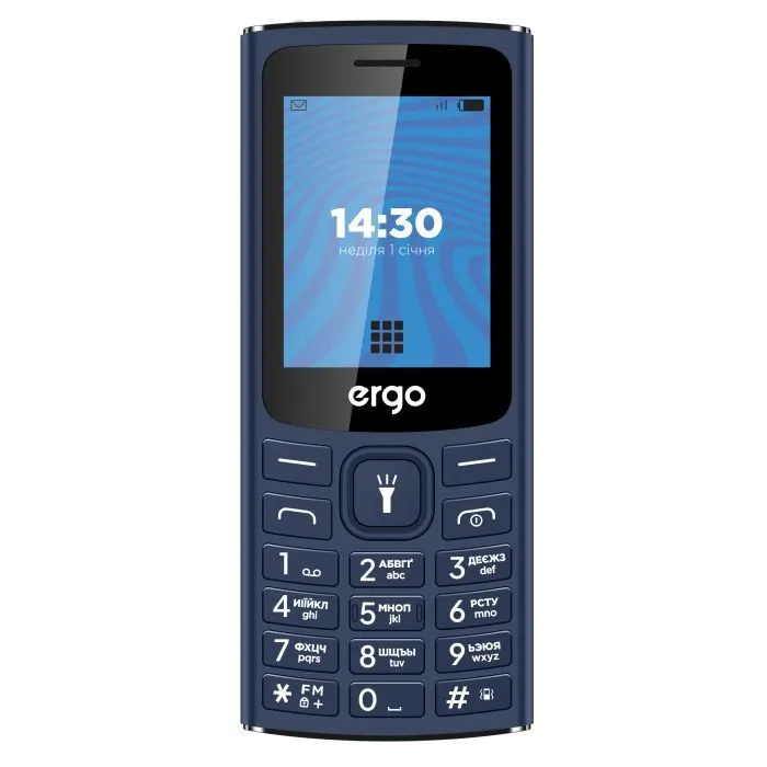 Мобильный телефон Ergo E243 Blue